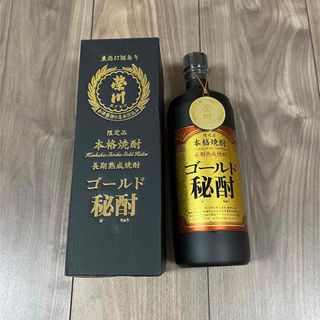 未開栓　本格焼酎 ゴールド 秘酎 ひちゅう 長期熟成焼酎　720ml 限定品(焼酎)