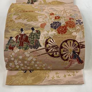 袋帯 秀品 全通 正絹 【中古】(帯)