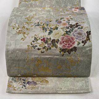 袋帯 美品 秀品 六通 正絹 【中古】(帯)