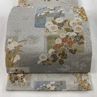 袋帯 美品 名品 六通 正絹 【中古】(帯)