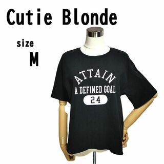 【M】Cutie Blonde キューティーブロンド Tシャツ ゆったり 大きめ(Tシャツ(半袖/袖なし))
