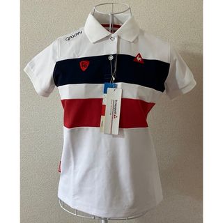 ルコックスポルティフ(le coq sportif)の【新品】le coq sportif golf 半袖 ポロシャツ M  ルコック(Tシャツ/カットソー(半袖/袖なし))