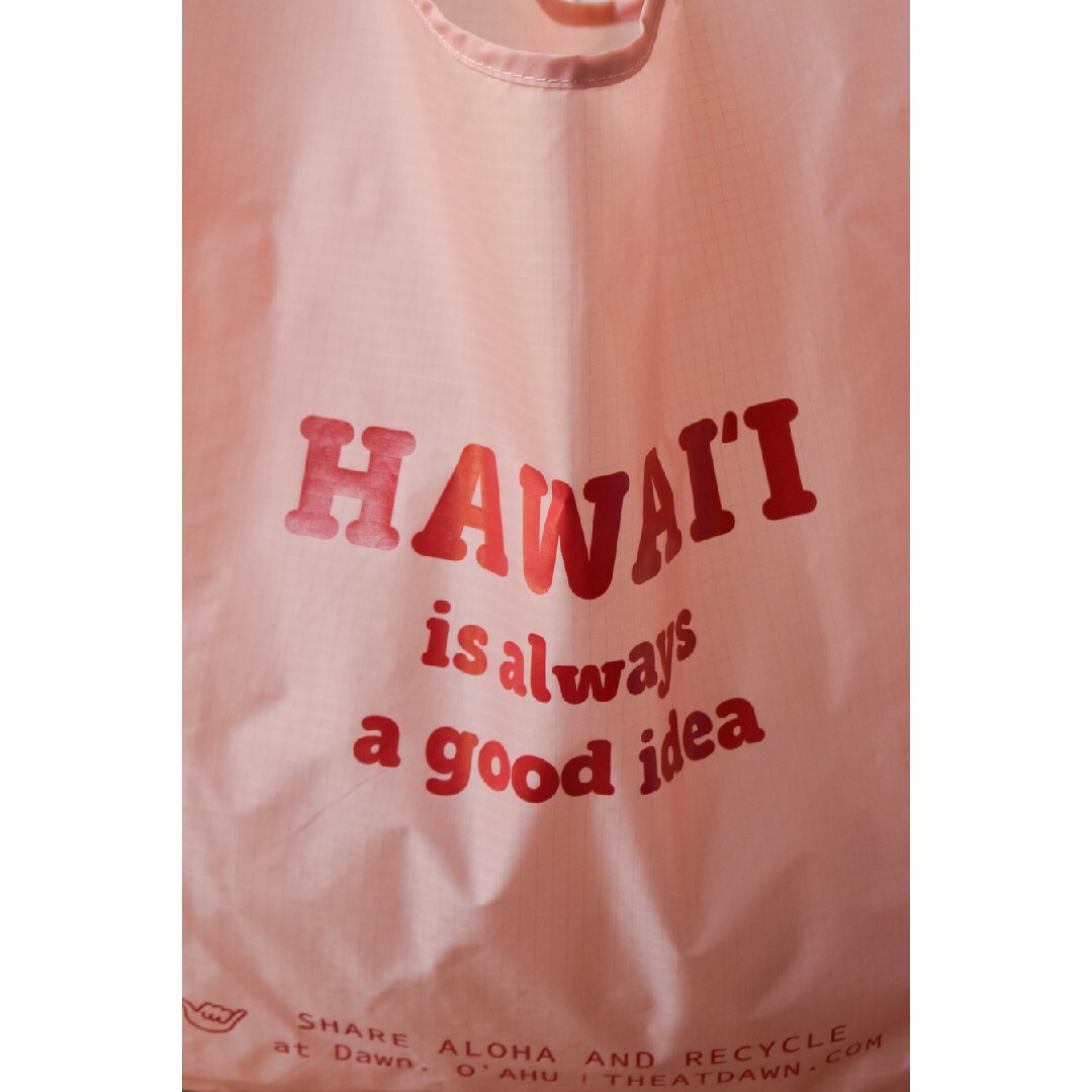 BAGGU(バグゥ)のbaggu×at down oahu（アットドーンオアフ）ハワイ限定エコバッグ レディースのバッグ(エコバッグ)の商品写真