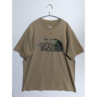 ザノースフェイス(THE NORTH FACE)のノースフェイス カモフラージュ ロゴ ティー メンズ Lサイズ 毛玉・毛羽立ち有(Tシャツ/カットソー(半袖/袖なし))