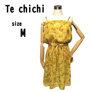 ✨美品 【M】 Te chichi テチチ レディース ワンピース 爽やか 春夏(ひざ丈ワンピース)