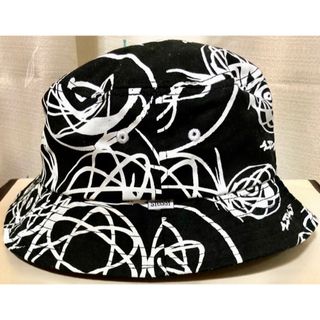 ステューシー(STUSSY)のステューシー STUSSY FUTURA 2000 ハット ブラック(ハット)