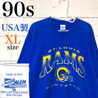 90s salem sportswear カレッジロゴ Tシャツ usa製(Tシャツ/カットソー(半袖/袖なし))