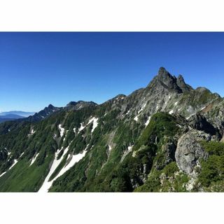 M32 槍ヶ岳/北アルプス/長野県/日本の風景/アートパネル(絵画/タペストリー)