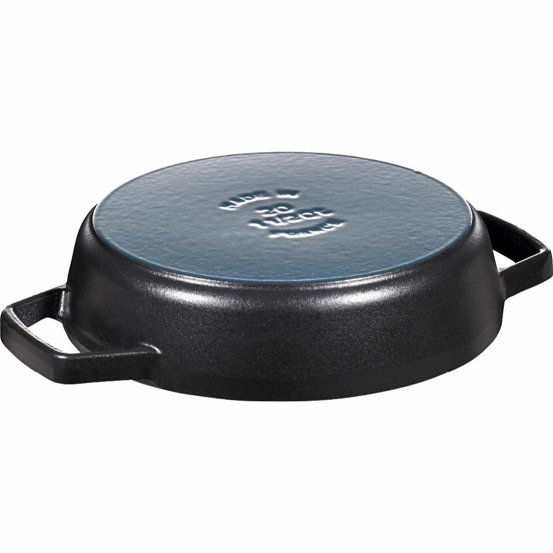 【サイズ:20cm_パターン名:単品】staub ストウブ 「 両手フライパン  インテリア/住まい/日用品のキッチン/食器(調理道具/製菓道具)の商品写真