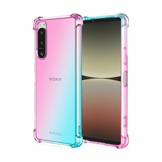 【サイズ:Xperia5IV_色:ピンク＆グリーン】docomo Xperia (その他)