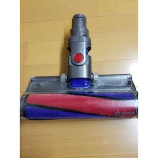 ダイソン(Dyson)のダイソンV6用ソフトローラークリーナーヘッド(蛇腹とバッテリー新品)(掃除機)