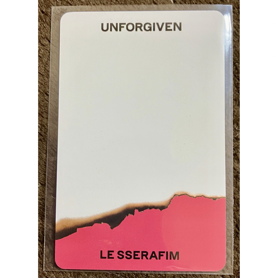 LE SSERAFIM(ルセラフィム)のLE SSERAFIM UNFORGIVEN Music Plant カズハ エンタメ/ホビーのCD(K-POP/アジア)の商品写真