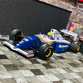 カスタム品 1/18 PMA ウィリアムズ ルノー FW16 アイルトン・セナ(ミニカー)