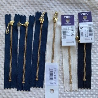 YKK - 【未使用❗️】YKKファスナー12cm 6本セット　ハンドメイド　日本製