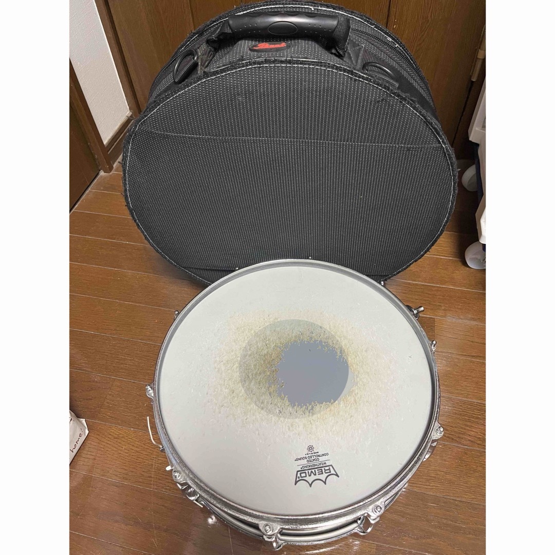 パール スネアドラム（ケース付き） 楽器のドラム(スネア)の商品写真