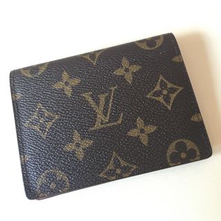 ルイヴィトン(LOUIS VUITTON)のLOUIS VUITTON パスケース ルイヴィトン 2つ折り(名刺入れ/定期入れ)