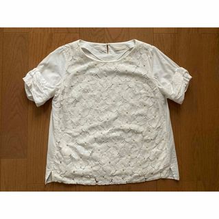 テチチ(Techichi)のテチチ⭐︎半袖Tシャツ　カットソー　レース(シャツ/ブラウス(半袖/袖なし))