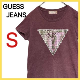 ゲス(GUESS)のGUESS JEANS 半袖 Tシャツ スパンコール メンズ レディース 夏(Tシャツ/カットソー(半袖/袖なし))