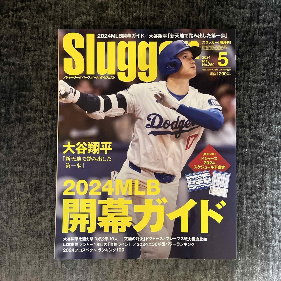Slugger (スラッガー) 2024年 05月号 [雑誌] エンタメ/ホビーの雑誌(趣味/スポーツ)の商品写真
