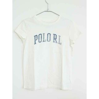 ラルフローレン(Ralph Lauren)の【夏物 新入荷!】†ラルフローレン/Ralph Lauren†150cm(L) 半袖Tシャツ/半袖カットソー 白 22年製【中古】子供服 キッズ kids ジュニア 女の子 夏 tops 405042(Tシャツ/カットソー)