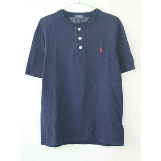 ラルフローレン(Ralph Lauren)の【夏物 新入荷!】†ラルフローレン/Ralph Lauren†160cm(L) 半袖Tシャツ/半袖カットソー 紺【中古】子供服 キッズ kids ジュニア 男の子 夏 tops 405042(Tシャツ/カットソー)