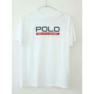 ラルフローレン(Ralph Lauren)の【夏物 新入荷!】†ラルフローレン/Ralph Lauren†150cm(M) 半袖Tシャツ/半袖カットソー 白 ベア 22年製【中古】 子供服 キッズ kids ジュニア 男の子 夏 tops 405042(Tシャツ/カットソー)