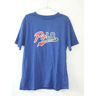 ラルフローレン(Ralph Lauren)の【夏物 新入荷!】†ラルフローレン/Ralph Lauren†170cm(XL) 半袖Tシャツ/半袖カットソー 青【中古】子供服 キッズ kids ジュニア 男の子 夏 tops 405042(Tシャツ/カットソー)