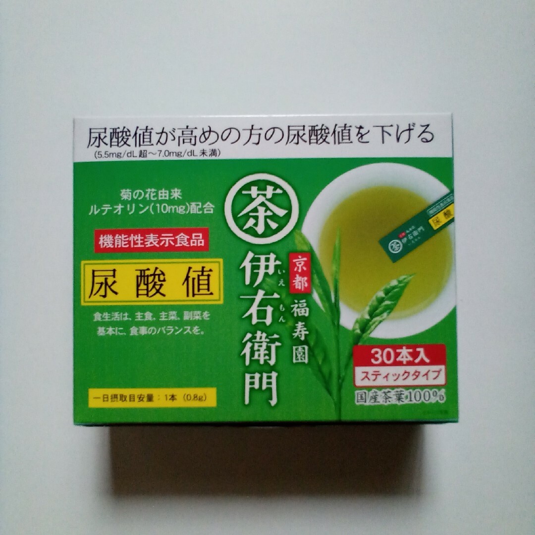 宇治の露製茶 伊右衛門 機能性インスタント緑茶スティック 尿酸値 24g 食品/飲料/酒の飲料(茶)の商品写真