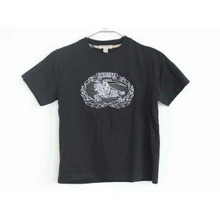 バーバリー(BURBERRY)の【夏物 新入荷!】†バーバリー/BURBERRY†140cm(10Y) 半袖Tシャツ/半袖カットソー 黒【中古】子供服 キッズ kids ジュニア 女の子 夏 tops 405042(Tシャツ/カットソー)