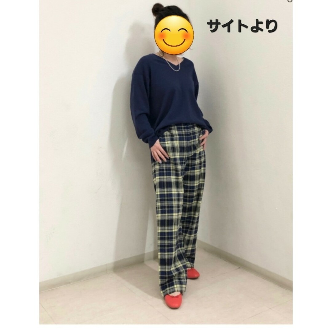 UNIQLO(ユニクロ)の(新品タグ付き)ユニクロ イネス イージーパンツ M レディースのパンツ(カジュアルパンツ)の商品写真