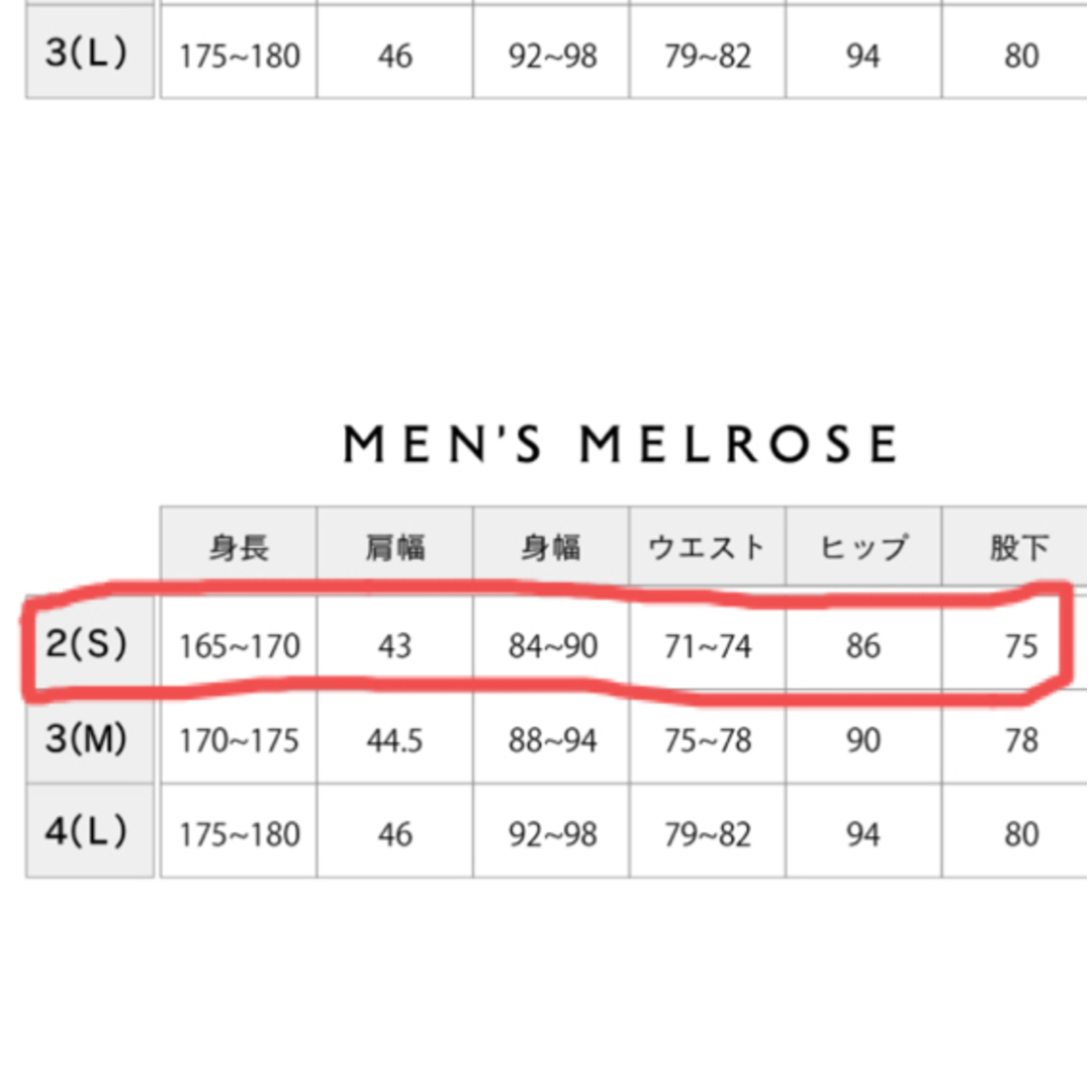 MEN'S MELROSE(メンズメルローズ)のスラックス（春・夏用） メンズのパンツ(スラックス)の商品写真