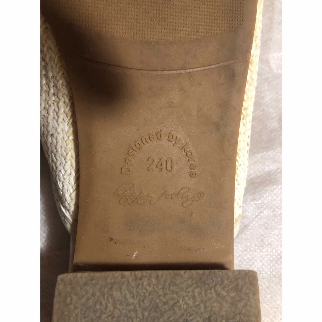 【美品】メッシュサンダル メッシュミュール（24cm) レディースの靴/シューズ(サンダル)の商品写真