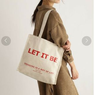 美品 オゾック トートバッグ Let It Be