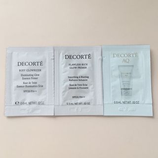 コスメデコルテ(COSME DECORTE)のコスメデコルテ🤍化粧下地&日焼け止め サンプル 三点セット🤍🤍🤍(サンプル/トライアルキット)