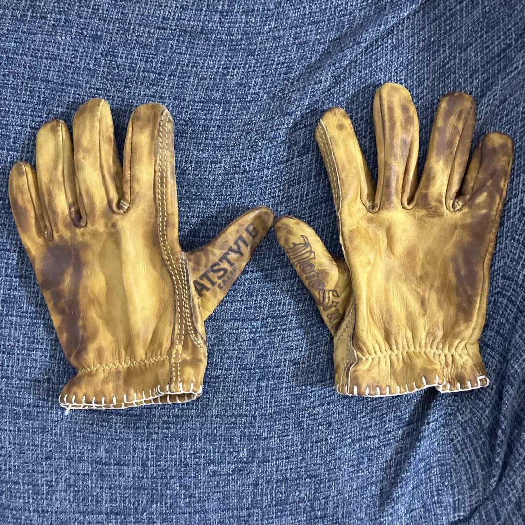 新品BRATSTYLE×MOTOSTUKA SHANKS GLOVES Mサイズ 自動車/バイクの自動車/バイク その他(その他)の商品写真