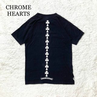 Chrome Hearts - 【極美品】CHROME HEARTS Tシャツ 黒 セメタリークロス ロゴ S