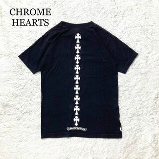 クロムハーツ(Chrome Hearts)の【極美品】CHROME HEARTS Tシャツ 黒 セメタリークロス ロゴ S(Tシャツ/カットソー(半袖/袖なし))