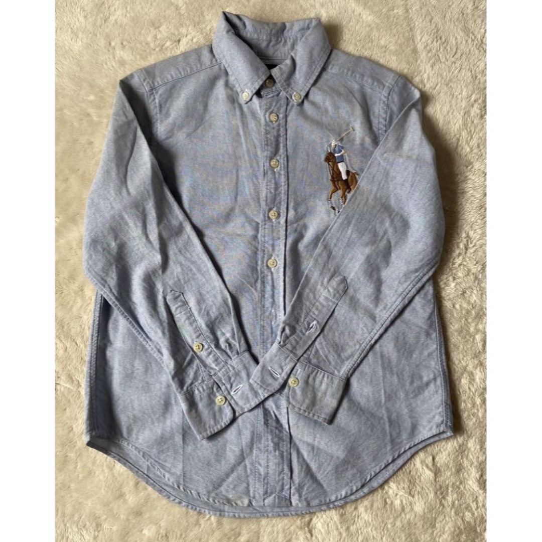 POLO RALPH LAUREN(ポロラルフローレン)のラルフローレン　ビッグポニーシャツ　キッズ　8 メンズのトップス(Tシャツ/カットソー(半袖/袖なし))の商品写真