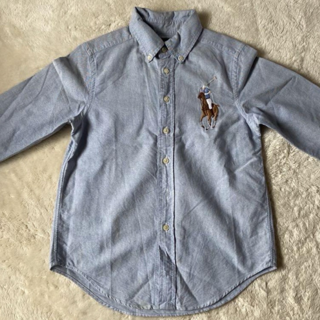 POLO RALPH LAUREN(ポロラルフローレン)のラルフローレン　ビッグポニーシャツ　キッズ　8 メンズのトップス(Tシャツ/カットソー(半袖/袖なし))の商品写真