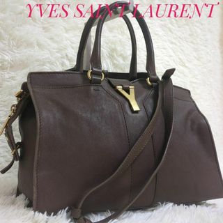 Yves Saint Laurent - ✨2way✨ イヴサンローラン カバス Yライン ハンドバッグ ショルダーバッグ