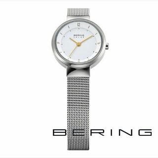 BERING - BERING Ladies Solar Mesh Watch ベーリング