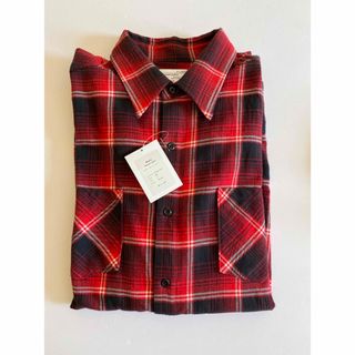 Rafu Standerd shirt RED XL ネルシャツ(シャツ)