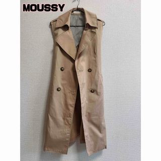 マウジー(moussy)の【美品】MOUSSY トレンチジレ♡F オシャレ　ベスト(トレンチコート)