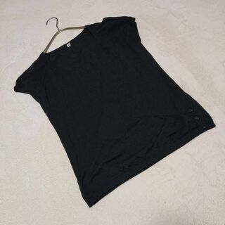 【UNIQLO】ユニクロ（XL） トップス 半袖 無地 Tシャツ(Tシャツ(半袖/袖なし))