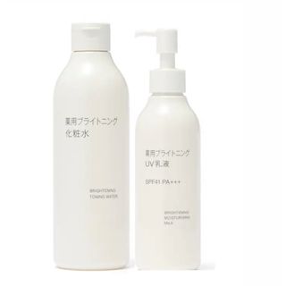 MUJI (無印良品) - 【新品未開封】無印良品　薬用ブライトニング化粧水と薬用ブライトニング