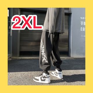 メンズ　スウェット　パンツ 　ジャージ　韓国　ストリート　カジュアル　2XL(その他)