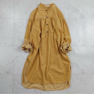 美品♪ マカフィー トゥモローランド 綿100% ロングワンピース コーデュロイ