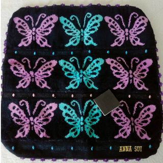 ANNA SUI - 匿名配送　アナスイ　ANNASUI　タオルハンカチ　タグ付き新品未使用品　蝶々