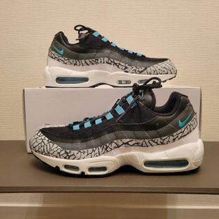 ナイキ(NIKE)のAIR MAX 95 atmos ジェイド セメント カスタム品(スニーカー)