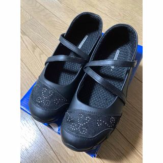 スケッチャーズ(SKECHERS)のスケッチャーズ　フラットシューズ　ストラップスニーカー　24.0(スニーカー)